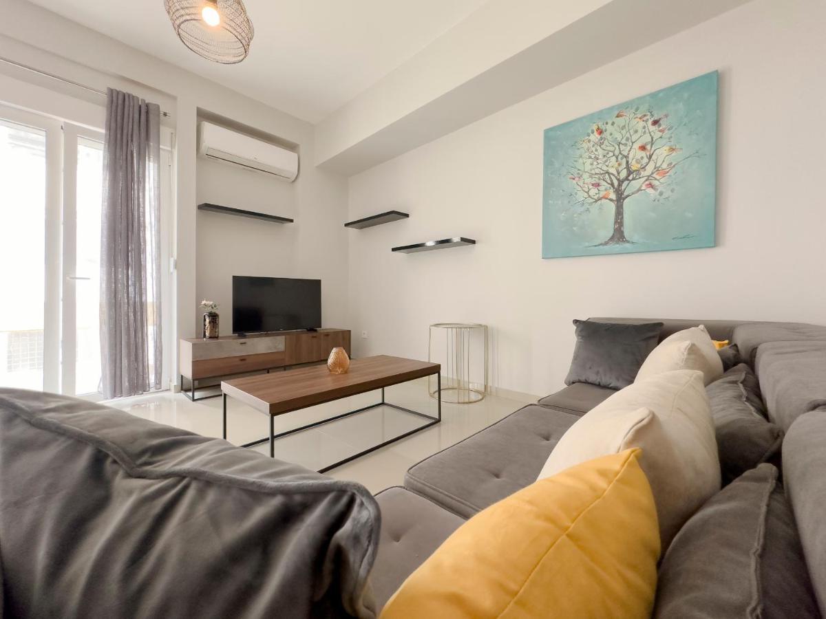 Satovriandou Spacious 128Sqm Apt In Athens Atenas Exterior foto